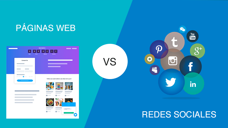 ¿Vale la pena crear un sitio web si ya tienes redes sociales?